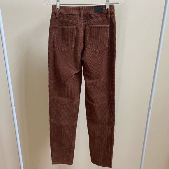 NWOT Urban Outfitters corduroy mom high rise pants brown - Picture 4 of 9